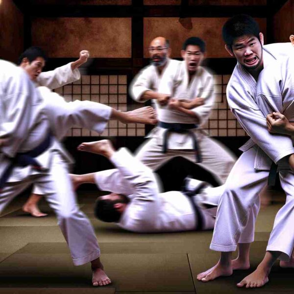 An image illustrating Mastering Grappling and Striking